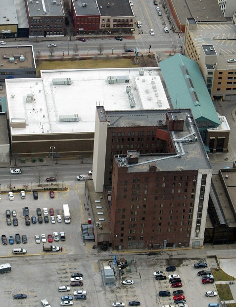 Aerial - Blackhawk Hotel and RiverCenter